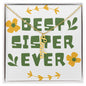 Best Sister Ever Personalized Vertical Name Necklace - StarShineBox -