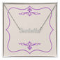 Custom Name Necklace Fancy Purple - StarShineBox -