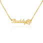 Paw Name Necklace - StarShineBox -