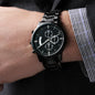 Personalized Engraved Black Chronograph Watch - Starshine Box