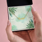 Personalized Name Necklace Green Leaves - StarShineBox -