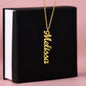 Personalized Vertical Name Necklace - StarShineBox -