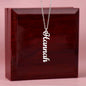 Personalized Vertical Name Necklace - StarShineBox -