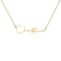 Signature Name Necklace - StarShineBox -