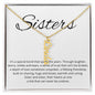 Sisters Its A Special Bond That Spans The Years - Personalized Vertical Name Necklace - StarShineBox -