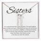 Sisters Its A Special Bond That Spans The Years - Personalized Vertical Name Necklace - StarShineBox -