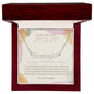 To My Amazing Mom - You are my guiding light Mother's Day Heart Name Necklace - StarShineBox -