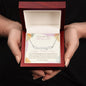 To My Amazing Mom - You are my guiding light Mother's Day Heart Name Necklace - StarShineBox -