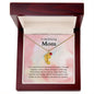 To My Amazing Mom It's a special bond that spans the years Custom Baby Feet Necklace with Birthstone - StarShineBox -