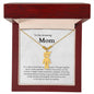 To My Amazing Mom It's a special bond that spans the years Engraved Kids Charm Necklace - StarShineBox -