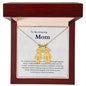 To My Amazing Mom It's a special bond that spans the years Engraved Kids Charm Necklace - StarShineBox -