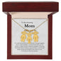 To My Amazing Mom It's a special bond that spans the years Engraved Kids Charm Necklace - StarShineBox -