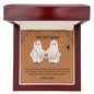 To My Boo The world may be filled with ghosts and ghouls Personalized Name Necklace - Starshine Box