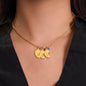 To My Mother- express my gratitude for your unwavering faith in me Custom Baby Feet Necklace with Birthstone - Starshine Box
