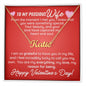 To My Precious Wife from the moment I met you, personalized name necklace - StarShineBox -