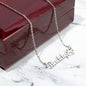To The Best Dog Mom - Happy Mother's Day to the most pawsome mom ever! Paw Print Name Necklace - StarShineBox -