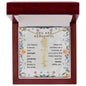 You Are Beautiful, Like flowers in bloom Birth Flower Name Necklace - StarShineBox -