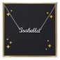 Custom Name Necklace gold stars