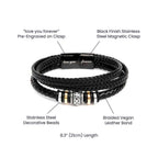 Dad a sons first Hero Love You Forever Bracelet