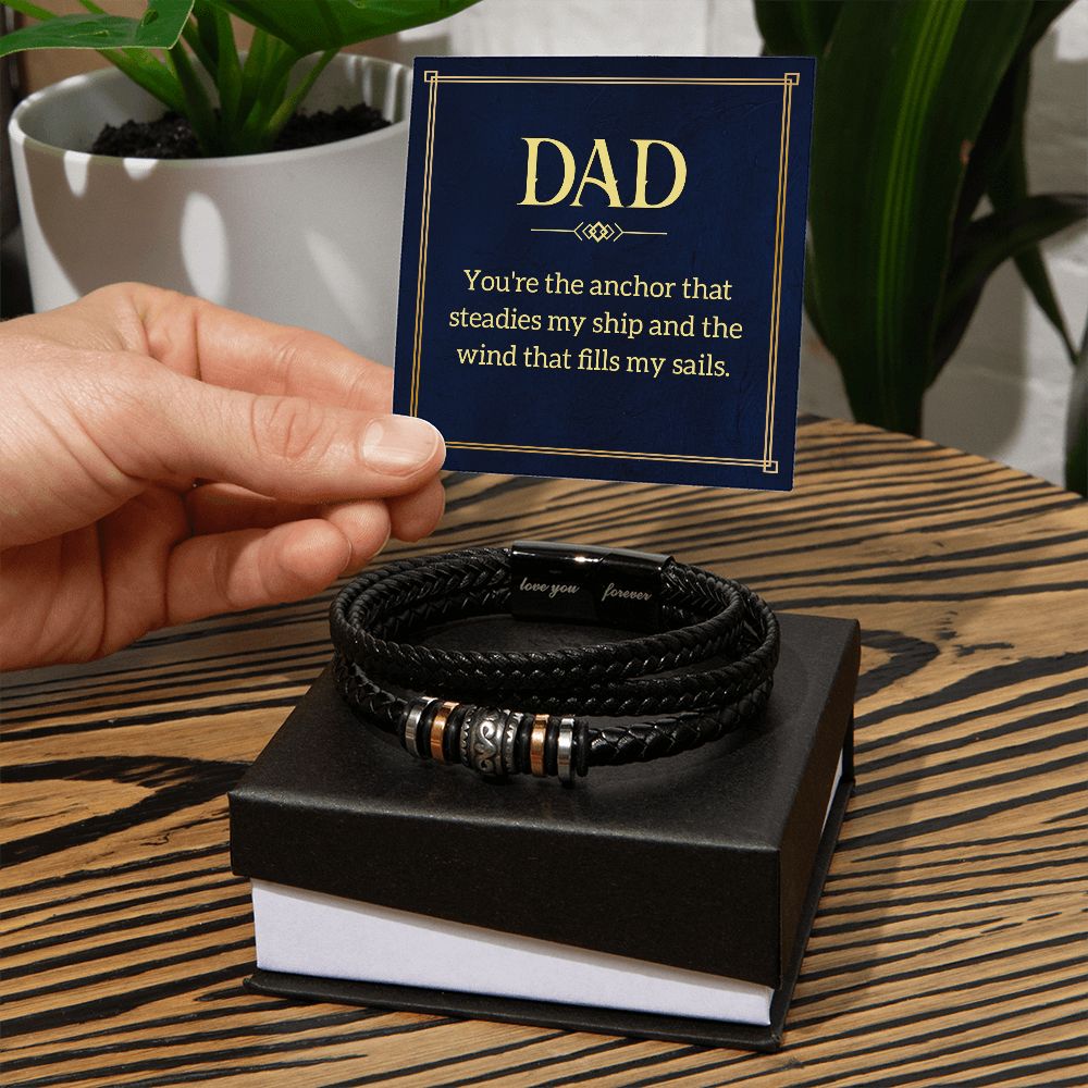 Dad, you're Love You Forever Bracelet - StarShineBox -