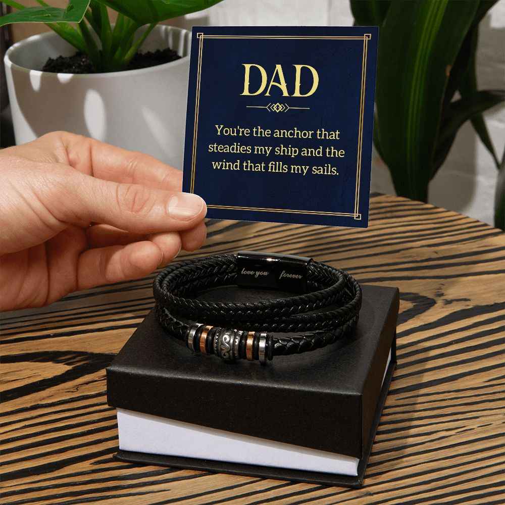 Dad, you're Love You Forever Bracelet
