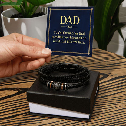 Dad, you're Love You Forever Bracelet - StarShineBox -