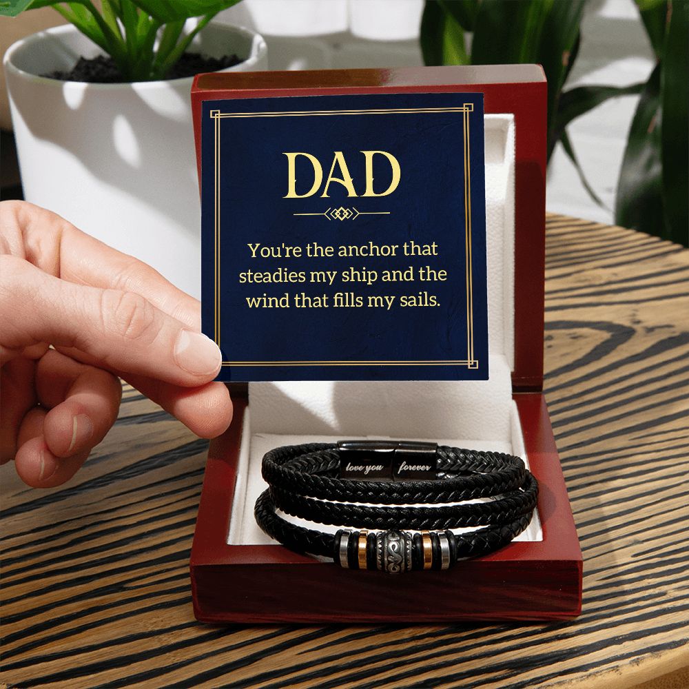 Dad, you're Love You Forever Bracelet - StarShineBox -