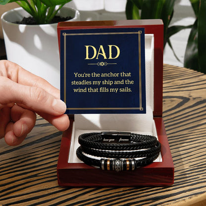 Dad, you're Love You Forever Bracelet - StarShineBox -