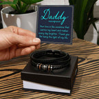 Dad, your love is Love You Forever Bracelet