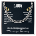Daddy-I may just be a bump- Cubin Link Chain - Starshine Box 