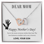 Dear Mom-  Happy Mother’s Day! You’re the mom Interlocking Hearts Necklace