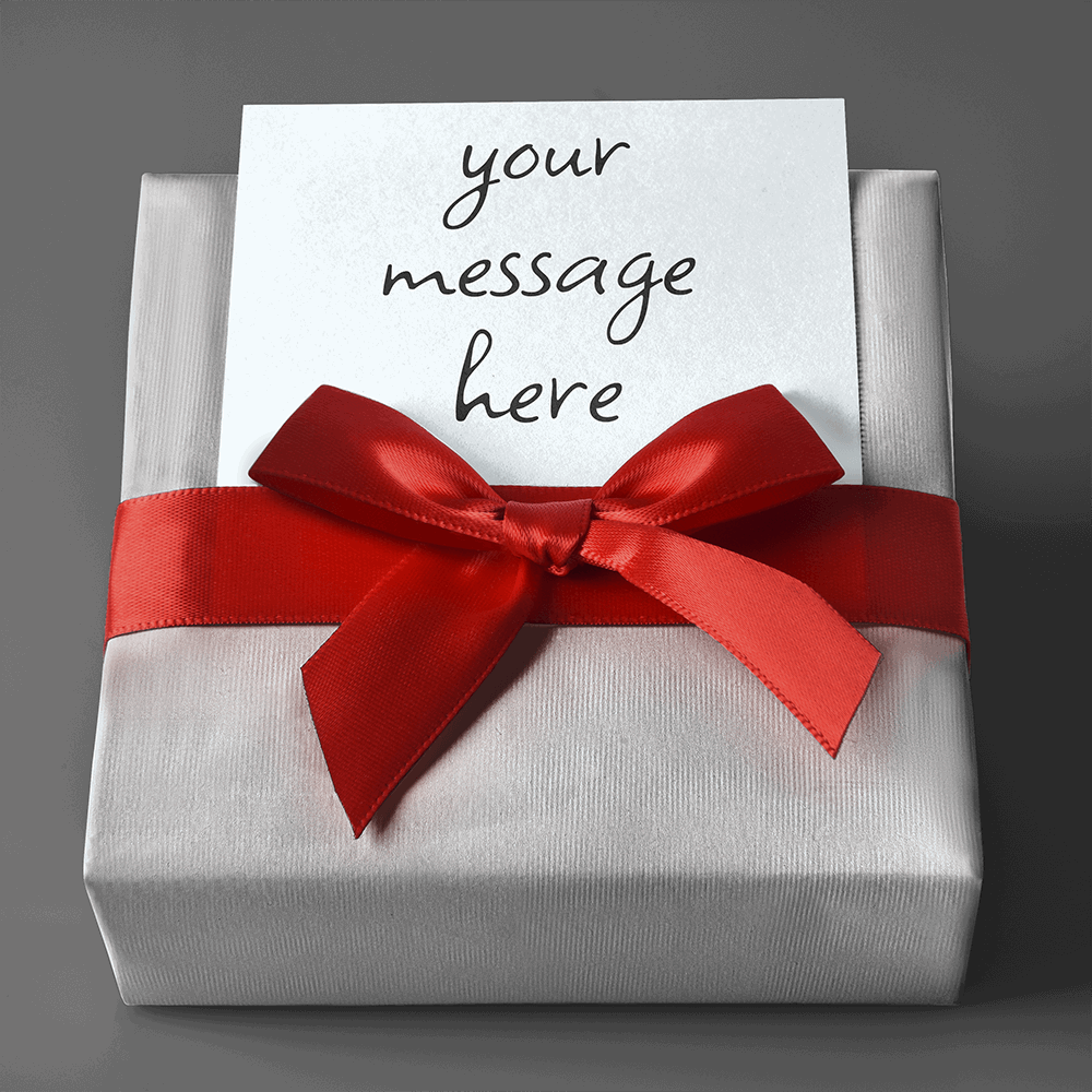 Gift Wrap with Personalized Message - StarShineBox -