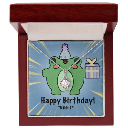 Happy Birthday Frog-Eternal Hope Necklace - StarShineBox -