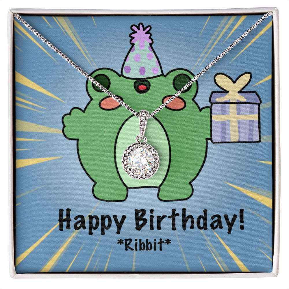 Happy Birthday Frog-Eternal Hope Necklace