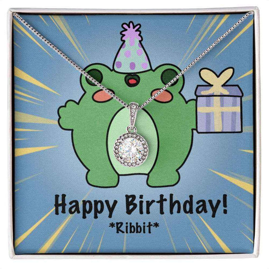 Happy Birthday Frog-Eternal Hope Necklace