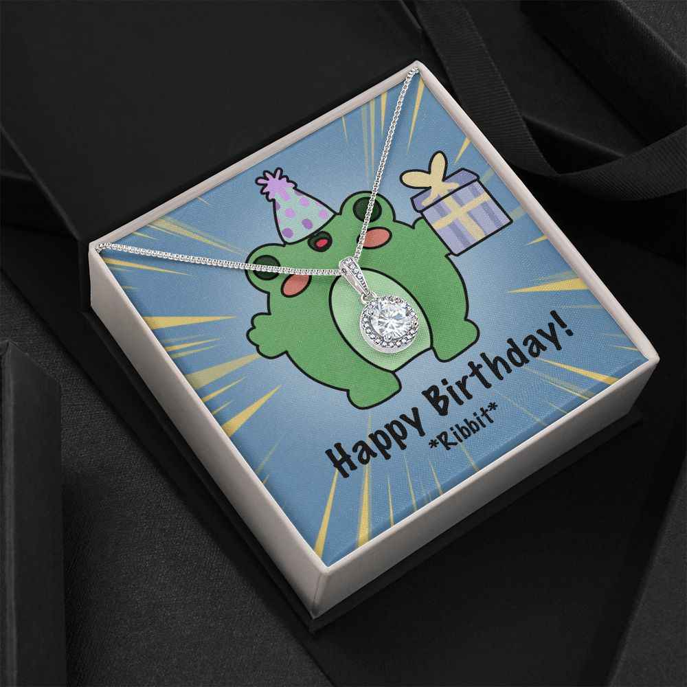 Happy Birthday Frog-Eternal Hope Necklace