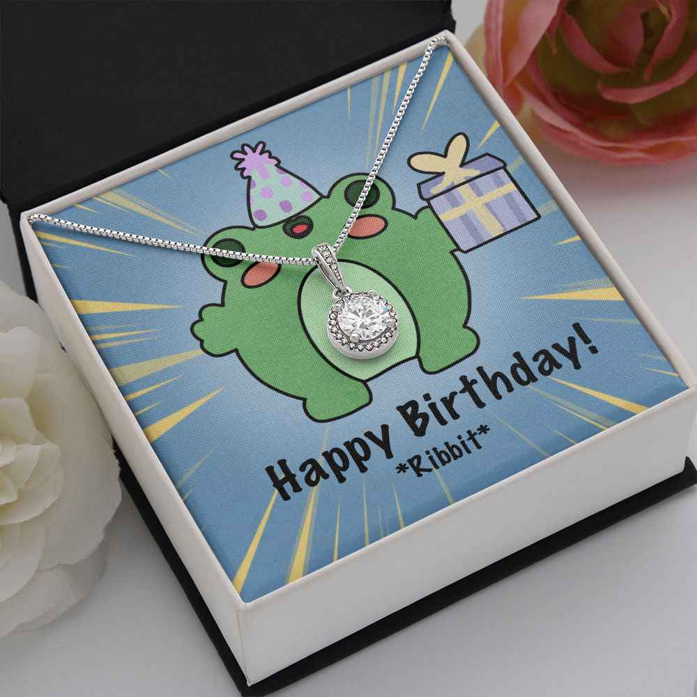 Happy Birthday Frog-Eternal Hope Necklace