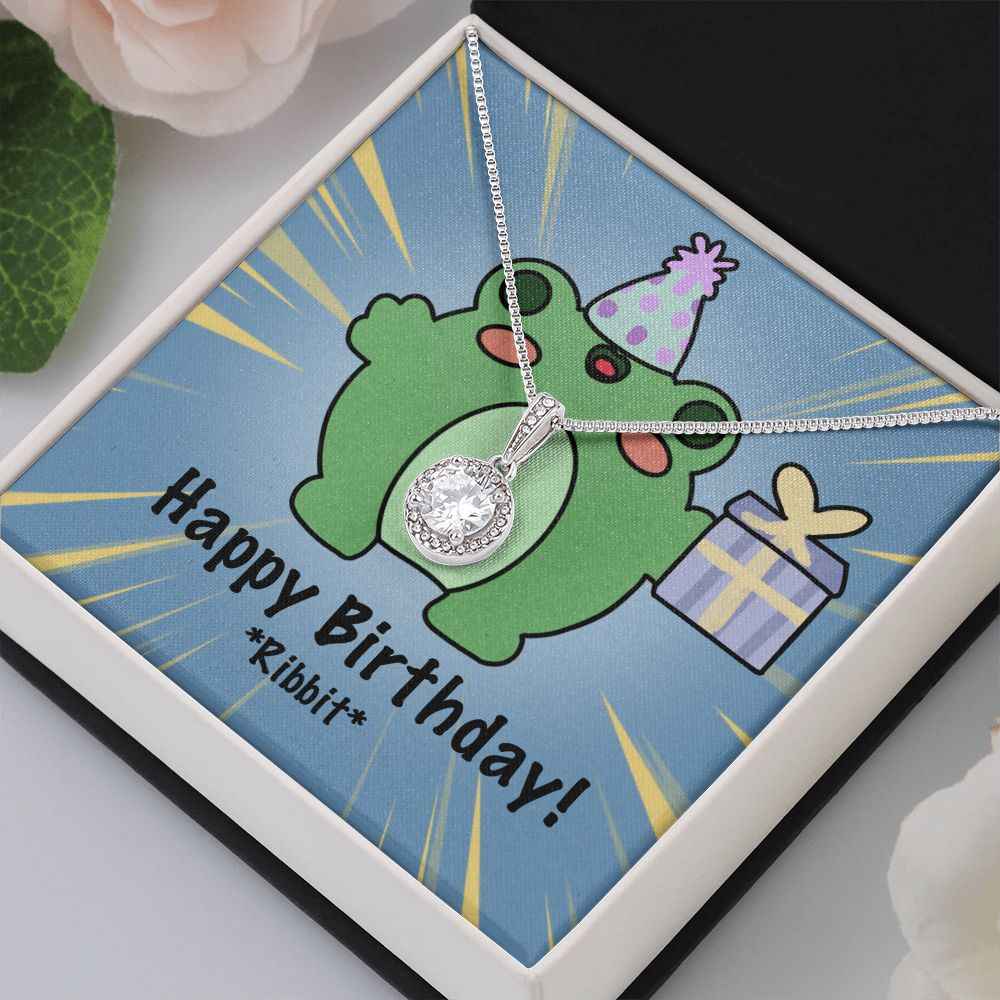 Happy Birthday Frog-Eternal Hope Necklace