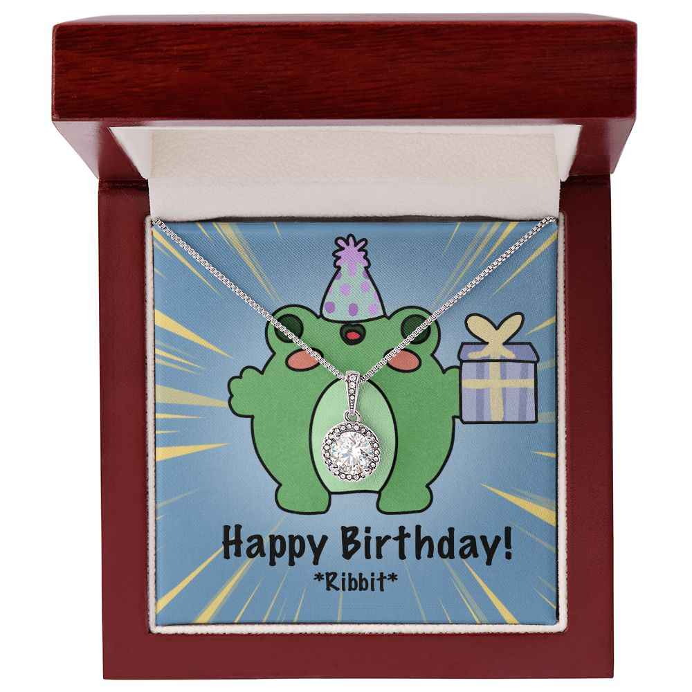 Happy Birthday Frog-Eternal Hope Necklace