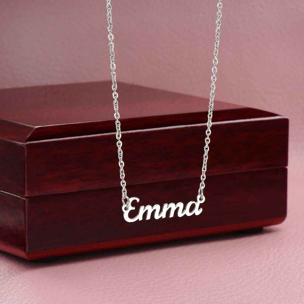 Know your place Personalized Name Necklace