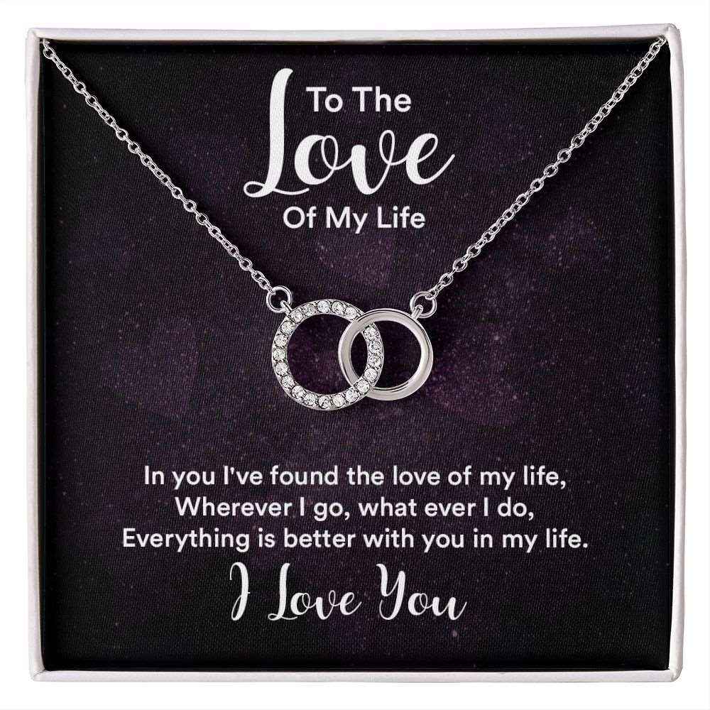 Love Of My Life- You In My Life Perfect Pair Necklace - Starshine Box 