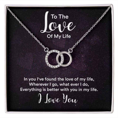 Love Of My Life- You In My Life Perfect Pair Necklace - Starshine Box 