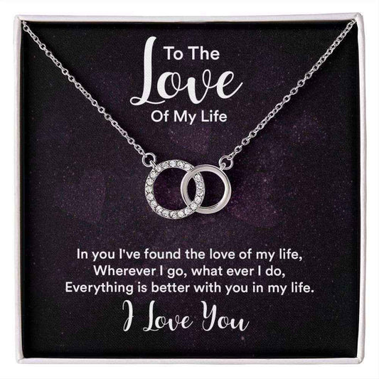 Love Of My Life- You In My Life Perfect Pair Necklace - Starshine Box 