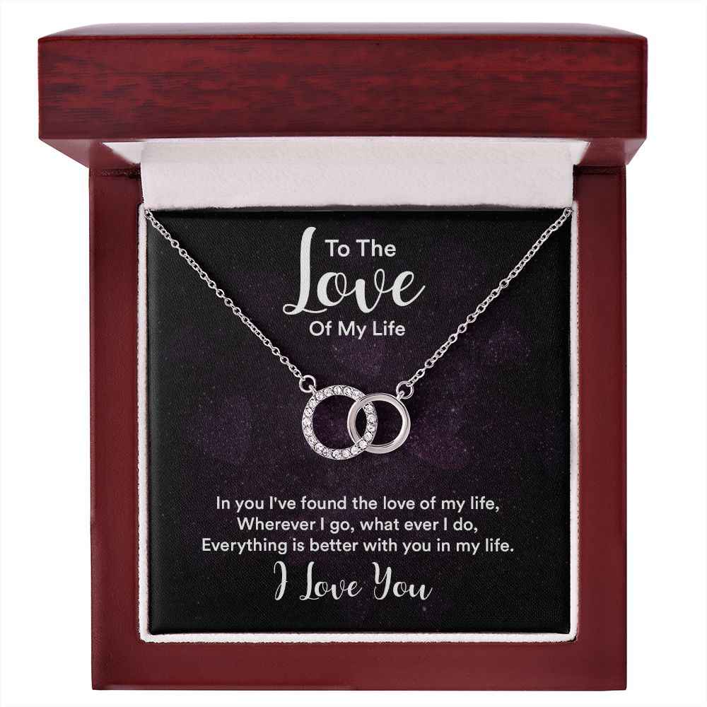Love Of My Life- You In My Life Perfect Pair Necklace - Starshine Box 