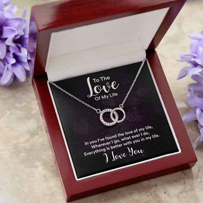 Love Of My Life- You In My Life Perfect Pair Necklace - Starshine Box 