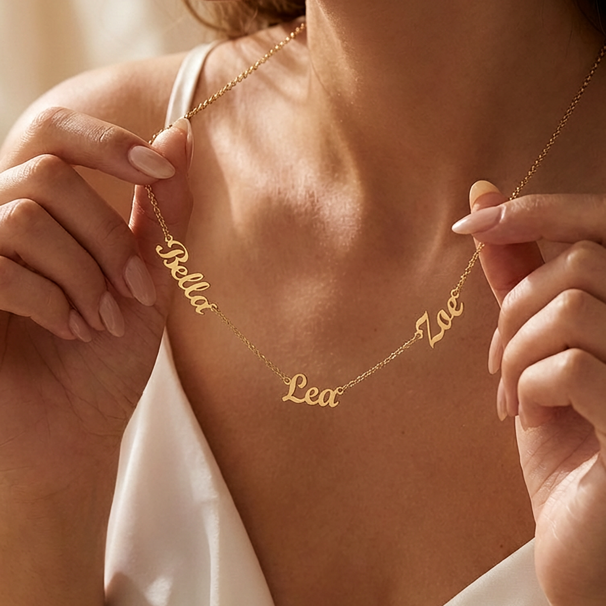 To My Loving Mom - Multiple Name Necklace