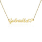 Name Heart Necklace