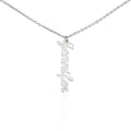 Personalized Vertical Name Necklace