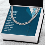 To MyDad- you only know about half of it love Cubin Link Chain - Starshine Box 