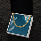 To MyDad- you only know about half of it love Cubin Link Chain - Starshine Box 